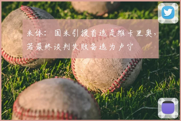 米体：国米引援首选是维卡里奥，若最终谈判失败备选为卢宁